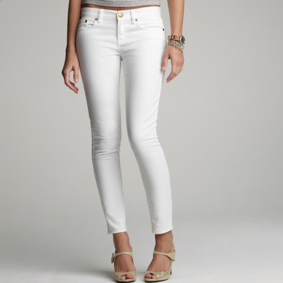 j crew matchstick jeans white